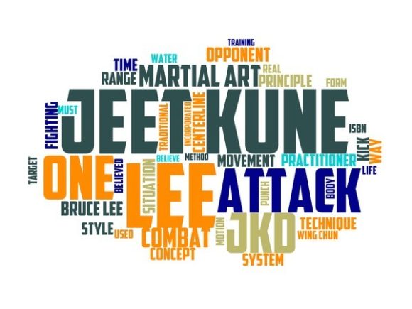Jeet Kune Do Typography Sticker: A Versatile Design Tool for Creative Projects