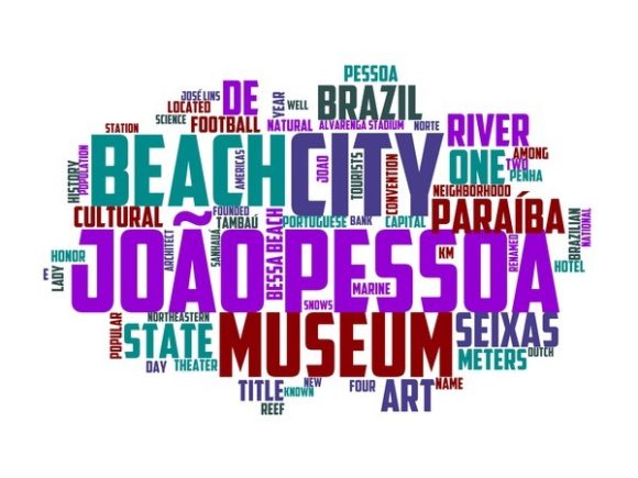 Joao Pessoa Typography Sublimation