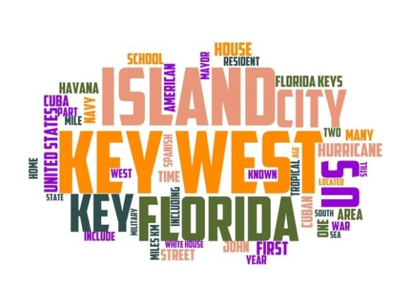 Key West Typography Banner: A Versatile Design Asset for Creative Projects