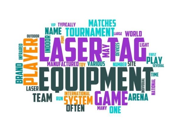 Laser Tag Typography Crafting