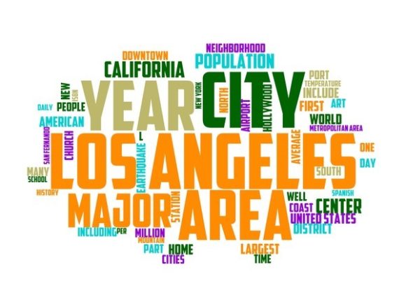 Los Angeles Typography Tshirt: A Creative Design Solution for Modern Projects
