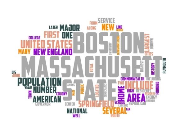 Massachusetts Typography Wallpaper: A Creative Resource for Designers and Artists