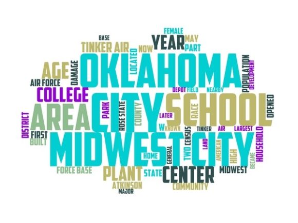 Midwest City Typography Print