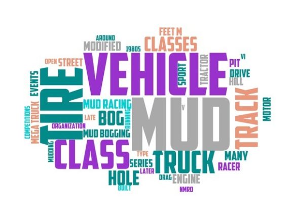 Mud Bogging Typography Sublimation