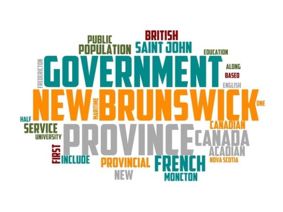 New Brunswick Typography Tshirt