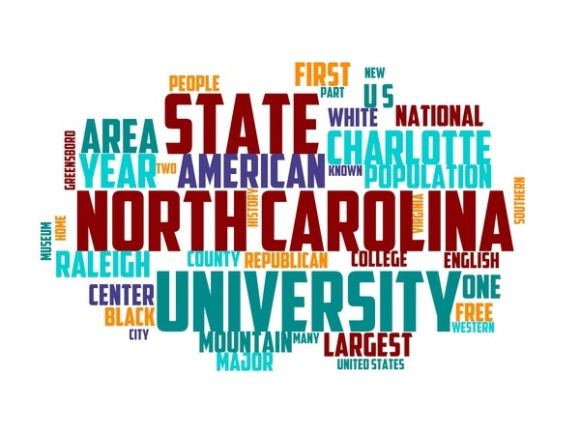 North Carolina Typography Sticker: A Versatile Design Tool for Creative Expression