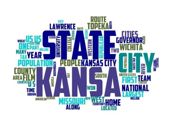 The Art of Kansas Typography: A Beautiful Wordcloud for Creative Expression