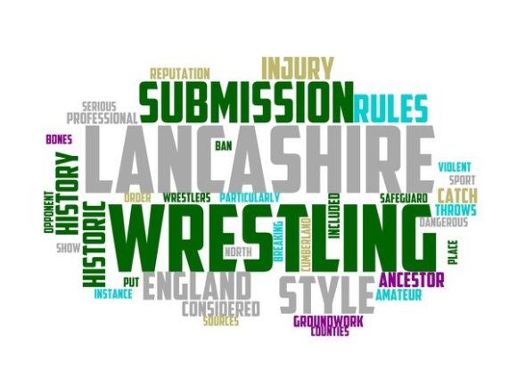 The Lancashire Wrestling Typography Book Cov: A Creative Resource for Design Enthusiasts